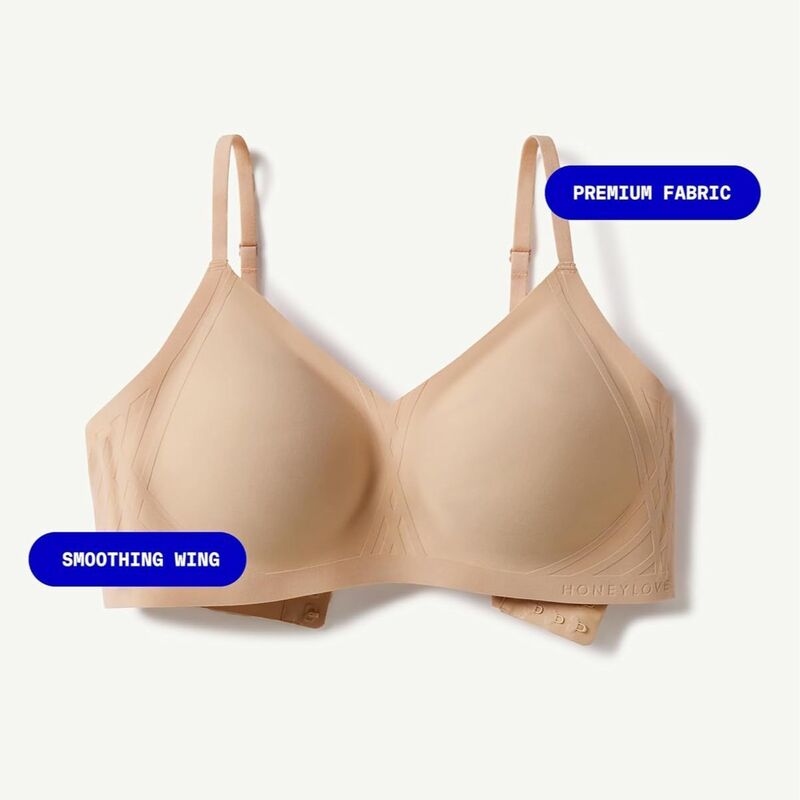 Quality Ergonomic Seamless Stretchy Jelly Sports Bra Wireless Jelly Support Bra for Running and Gym Workouts factory