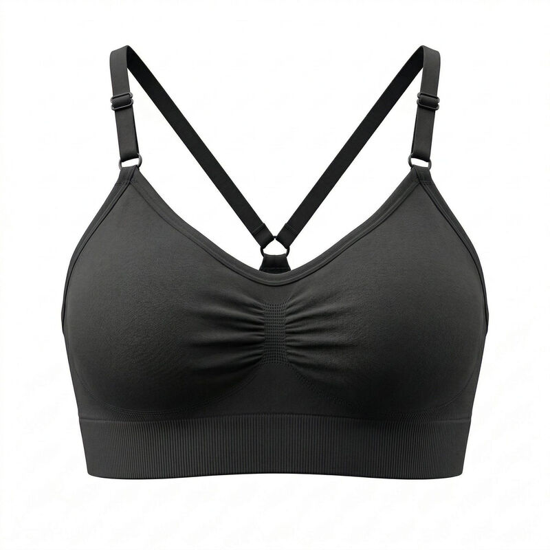 Quality Breathable Adjustable Quick-Dry Sports Bra for Running and Gym Workouts factory