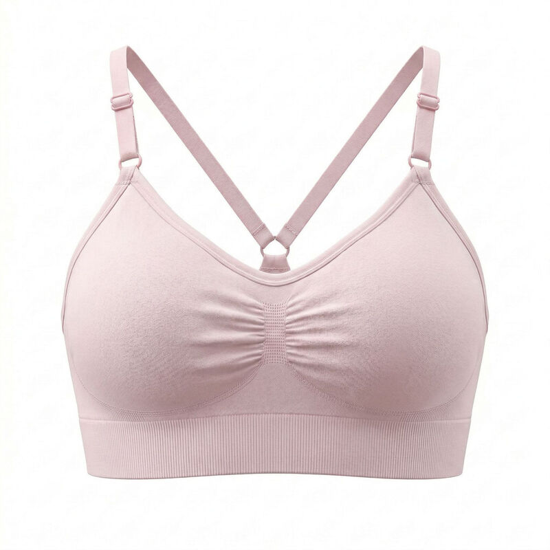 Quality Breathable Adjustable Quick-Dry Sports Bra for Running and Gym Workouts factory