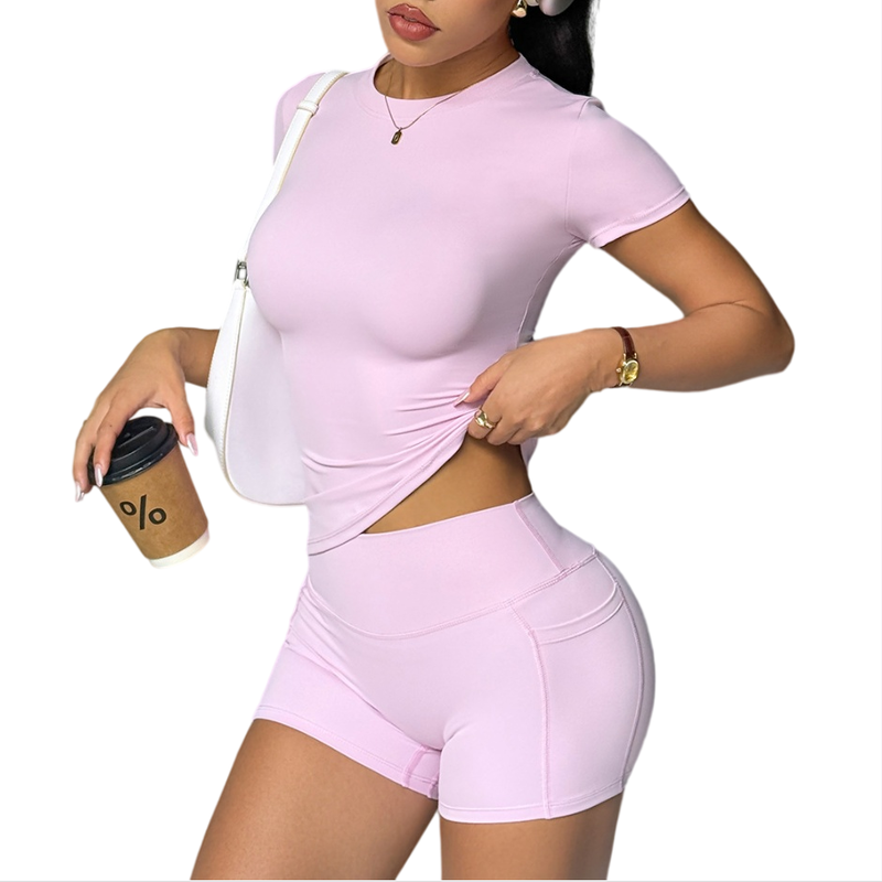 Quality Smooth Breathable Stretchy Sports Yoga Sets for Women Gym Workouts and Light Exercise factory