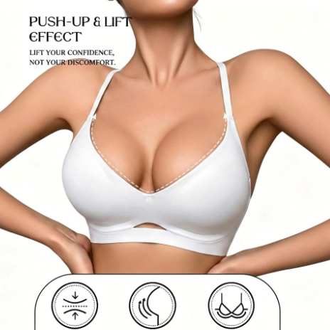 Quality Seamless Breathable Lightweight Jelly Sports Bra Wireless Jelly Bra for Daily Lounge factory