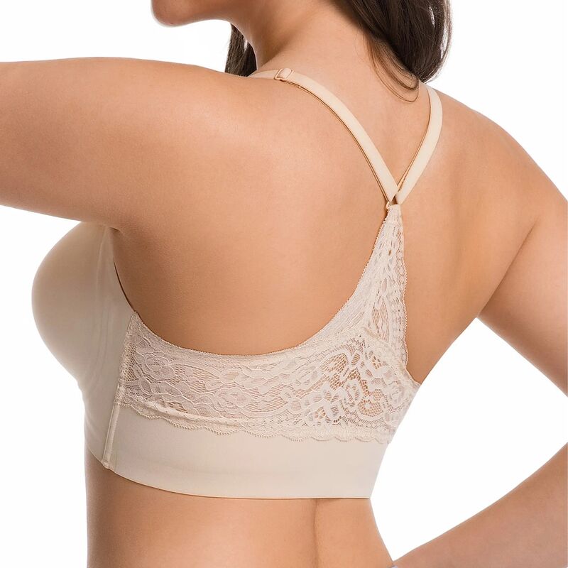 Quality Stretchy Breathable Versatile Seamless Jelly Sports Bra and Wireless Jelly Bra for Sleeping Lounge at Home factory