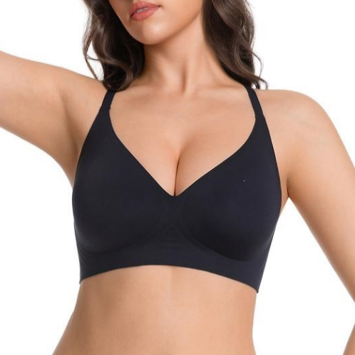 Quality Stretchy Breathable Versatile Seamless Jelly Sports Bra and Wireless Jelly Bra for Sleeping Lounge at Home factory