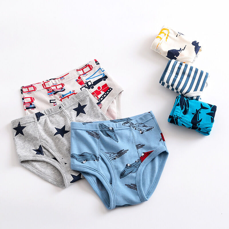 Quality Fitting Comfy Breathable Children's Underwear Cotton Kids Underwear for Everyday Home Wear factory
