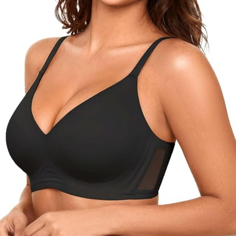 Quality Vented Breathable Seamless Jelly Sports Bra with Adjustable Straps and Seamless Wire-Free Jelly Bra Support for Light Exercise factory