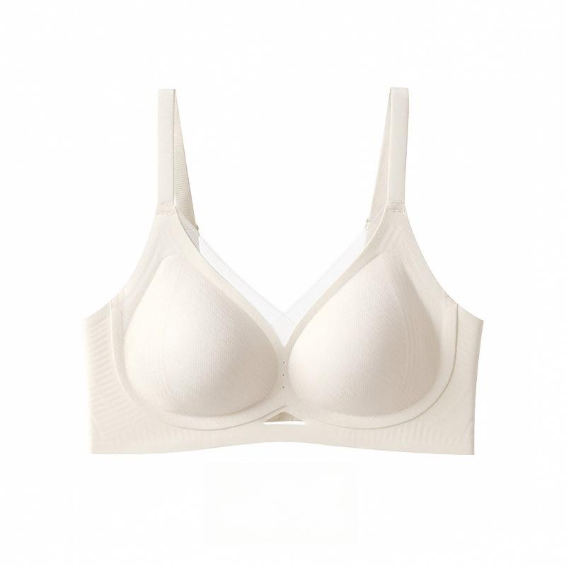 Quality Vented Breathable Seamless Jelly Sports Bra with Seamless Smooth Adjustable Straps Wire-Free Jelly Bra for Yoga and Daily Wear factory