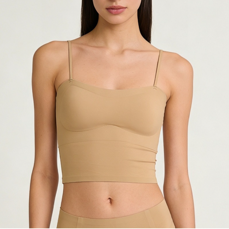 Quality Backless Sports Bra Seamless Backless Bra with Adjustable Straps and Moisture Wicking Fabric for Everyday Casual Outings factory