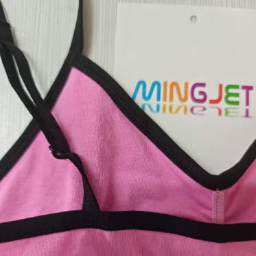 Quality Breathable Unrestricted Lightweight Minimal Sports Bra Wire-Free Seamless Sports Bra for Lounge Gym Light Exercise factory