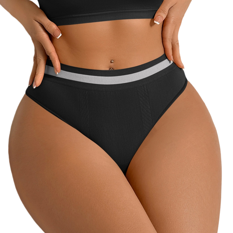 Quality 4-Way Stretch Breathable Tag-Free Chafe-Free Women's Cotton Briefs Ladies Cotton Underwear for Pilates Gym Workouts factory