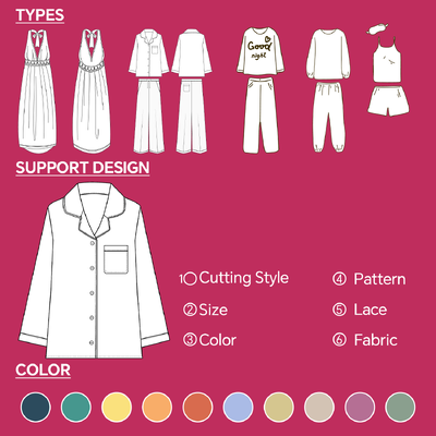 Quality Customed Lady's Pajamas factory