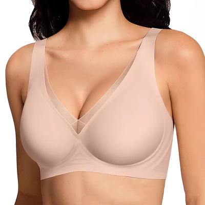 Quality Cool Breathable Knit Seamless Jelly Sports Bra For Wear All Day factory
