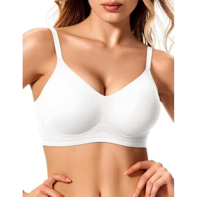Quality Bare Comfy Stable Unshifting Seamless Jelly Sports Bra For Lounge Pilates factory