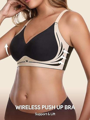 Quality Supportive Steady Invisible Seamless Jelly Sports Bra For Home Workouts factory