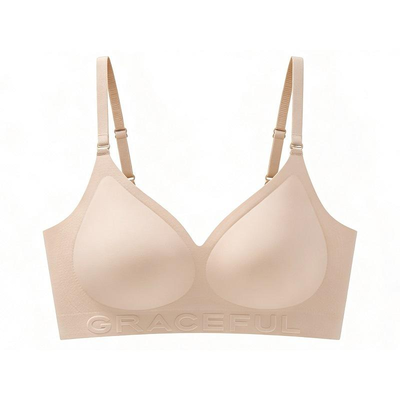 Quality Gentle Supportive Flattering Seamless Jelly Sports Bra For Multi Sport factory