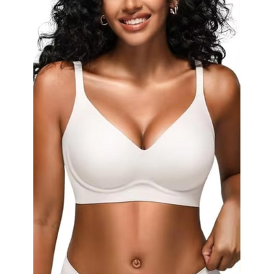 Quality Snug Refreshing Elastic Seamless Jelly Sports Bra For Daily Wear factory