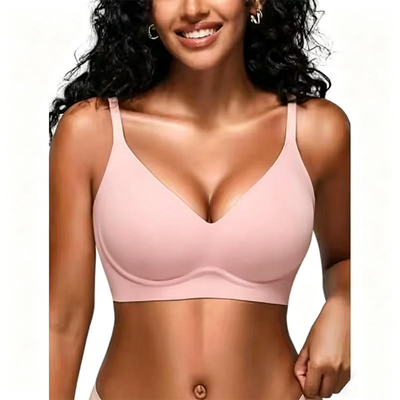 Quality Snug Refreshing Elastic Seamless Jelly Sports Bra For Daily Wear factory