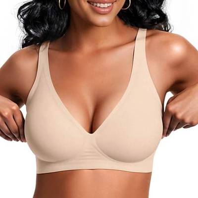 Quality Durable Carefree Invisible Seamless Jelly Sports Bra For Daily Wear factory