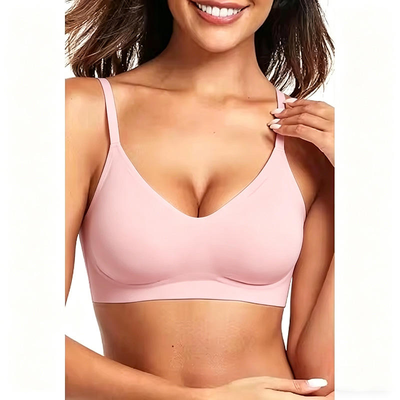 Quality Silky Soft Quick - Dry Seamless Jelly Sports Bra For Warm - Ups And Cool- Downs factory