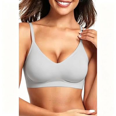 Quality Silky Soft Quick - Dry Seamless Jelly Sports Bra For Warm - Ups And Cool- Downs factory