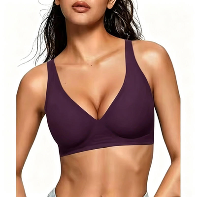 Quality Soothing Stable Slimming Seamless Jelly Sports Bra For All - Day Wear factory
