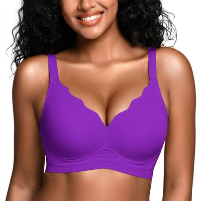 Quality Versatile Breathable Supportive Seamless Jelly Sports Bra For Lounge factory