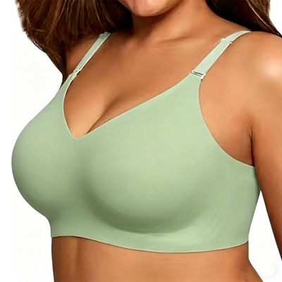 Quality Refreshing Elegant Snug Seamless Jelly Sports Bra For Daily Wear factory