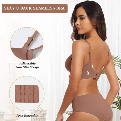 Quality Smooth Flexible Versatile Seamless Jelly Sports Bra For Daily Wear factory