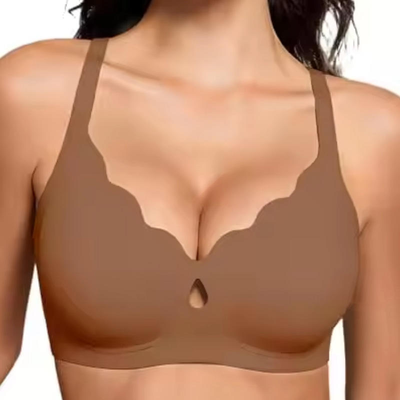 Quality Versatile Unshifting Comfy Seamless Jelly Sports Bra For All - Day Wear factory