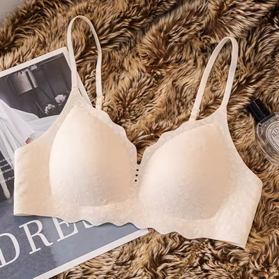 Quality Elastic Washable Smooth Seamless Jelly Sports Bra For Daily Wear factory