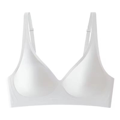 Quality Invisible Stylish Supportive Seamless Jelly Sports Bra For Daily Wear factory