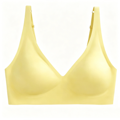 Quality Invisible Stylish Supportive Seamless Jelly Sports Bra For Daily Wear factory