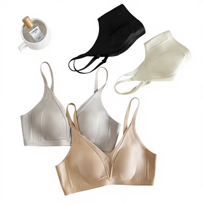 Quality Moisture Wicking Ultra Soft Seamless Jelly Sports Bra For Home Workouts factory