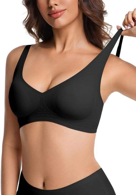 Quality Durable Discreet Breathable Seamless Jelly Sports Bra For Daily Wear factory