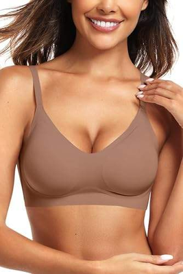 Quality Tough Quick - Dry Supportive Seamless Jelly Sports Bra  For Gym Strength Training factory