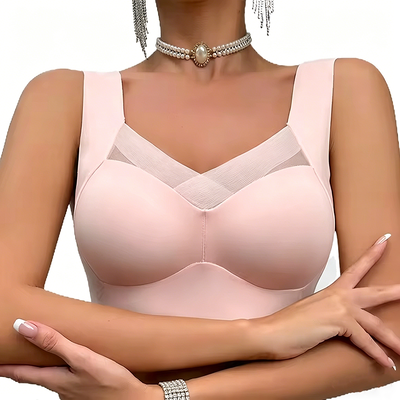 Quality Shaping Stretchy Translucent Seamless Jelly Sports Bra For All Day Wear factory