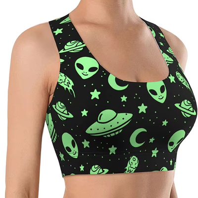 Quality Versatile Lasting Breathable Seamless Jelly Sports Bra For Commute Under Tees factory