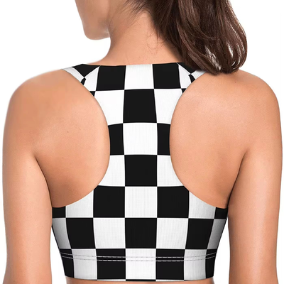 Quality Versatile Lasting Breathable Seamless Jelly Sports Bra For Commute Under Tees factory