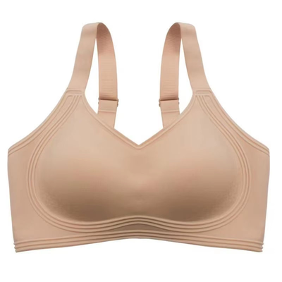 Quality Breathable Firm Featherlight Wireless Jelly Strip Bra For Everyday  factory