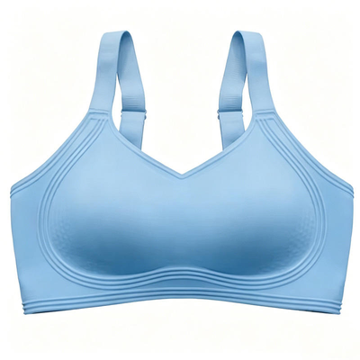 Quality Breathable Firm Featherlight Wireless Jelly Strip Bra For Everyday  factory