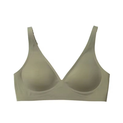 Quality Breathable Stretchy U - Back Wireless Jelly Strip Bra For Everyday factory