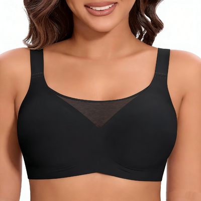 Quality Breathable Unnoticeable Supportive Wireless Jelly Strip Bra For All - Day Wear factory
