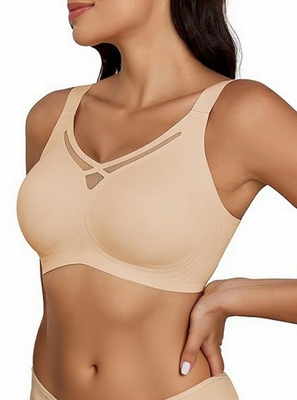 Quality Shaping U - Back Supportive Wireless Jelly Strip Bra For Everyday Multi - Use factory