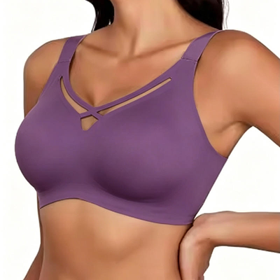Quality Shaping U - Back Supportive Wireless Jelly Strip Bra For Everyday Multi - Use factory