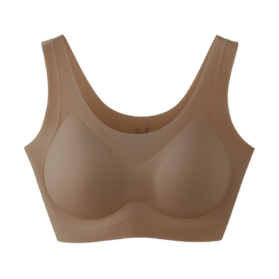 Quality Weightless Shaping Stretchy Wireless Jelly Strip Bra For All - Day Wear factory