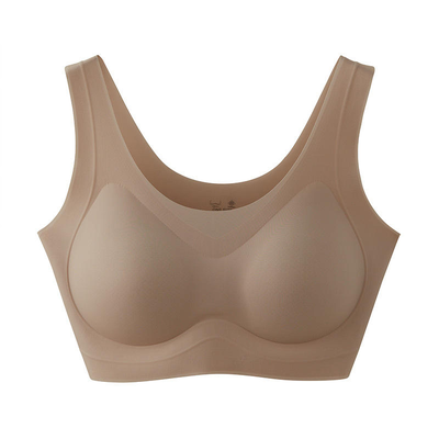 Quality Weightless Shaping Stretchy Wireless Jelly Strip Bra For All - Day Wear factory