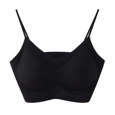 Quality Silky Shaping Adjustable Wireless Jelly Strip Bra For All - Day Wear factory