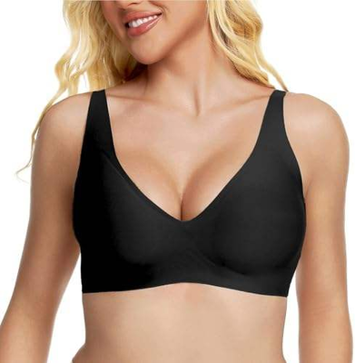 Quality Versatile Breathable Stable Seamless Jelly Push Up Bra For Everyday factory