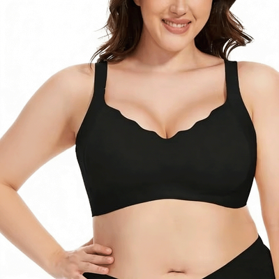 Quality Everyday Supportive Bare Invisible Jelly Push Up Bra For Home Workouts factory