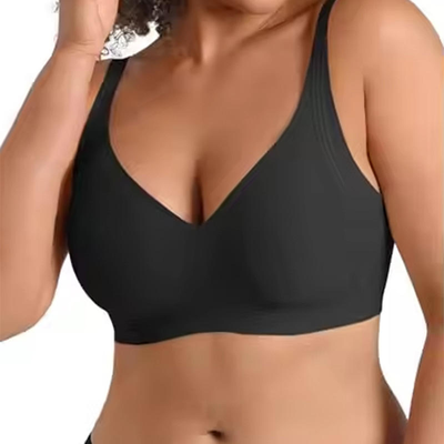 Quality Unnoticeable Breathable Quick - Dry Everyday Jelly Push Up Bra For Yoga factory