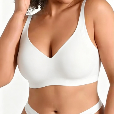 Quality Unnoticeable Breathable Quick - Dry Everyday Jelly Push Up Bra For Yoga factory
